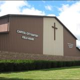 Capitol City Baptist School Photo - This building houses the full size gym with locker rooms and concession stand, along with K5 through 4th grade classrooms.