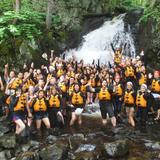 Foxcroft Academy Photo - Annual orientation week white water rafting trip