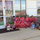 Oxford University School Photo - LOU Chamber of Commerce Window Decorating contest