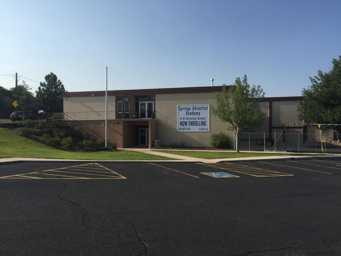 Springs Adventist Academy Photo - Street view from Palmer Park Blvd.