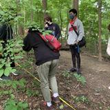 Templeton Academy DC Photo - Biology students doing a biodiversity study in Rock Creek Park.