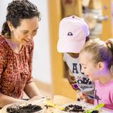 The Advent School Photo - Students integrate art, science, and Spanish in the Atelier.